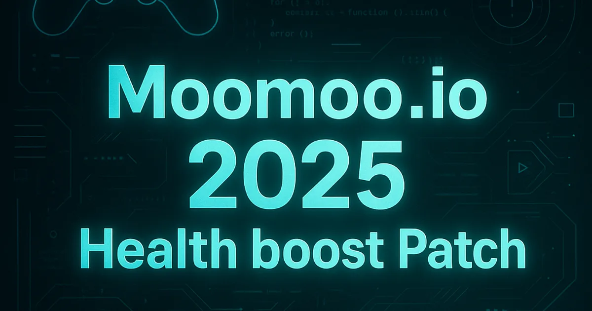 Moomoo.io 2025 Auto Heal + Instant Crafting Mod