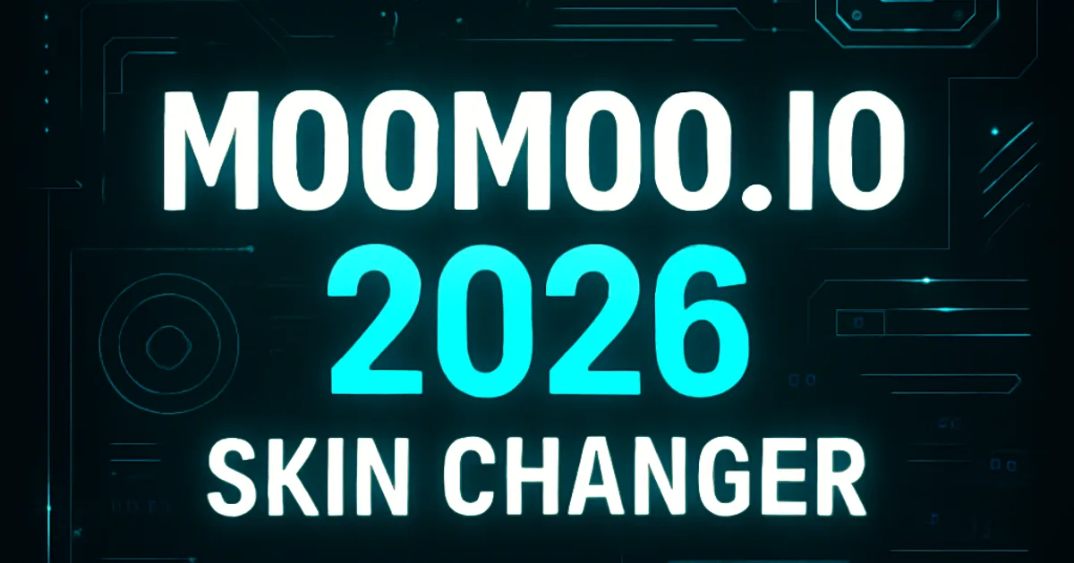 Moomoo.io 2026 Skin Changer + Instant Skin Unlock Mod