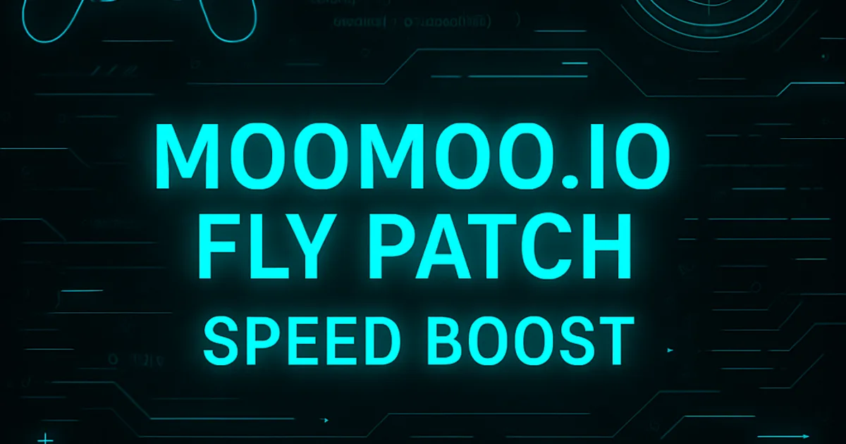 Moomoo.io Fly Hack - Speed Boost & Auto Build