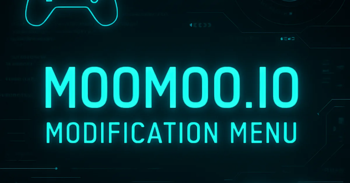 Moomoo.io Mod Menu - Instant Resources and More