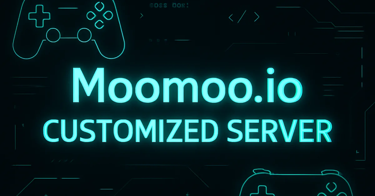 Moomoo.io Modded Server - Unlimited Resources and One-Hit Kills
