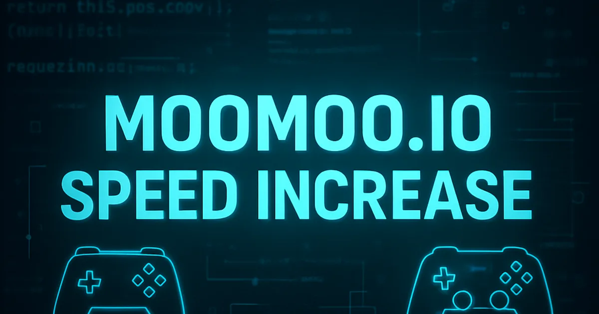 Moomoo.io Speed Increase + Auto Craft Mod 2025
