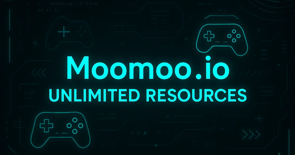 Moomoo.io Unlimited Resources Hack - Get All You Need