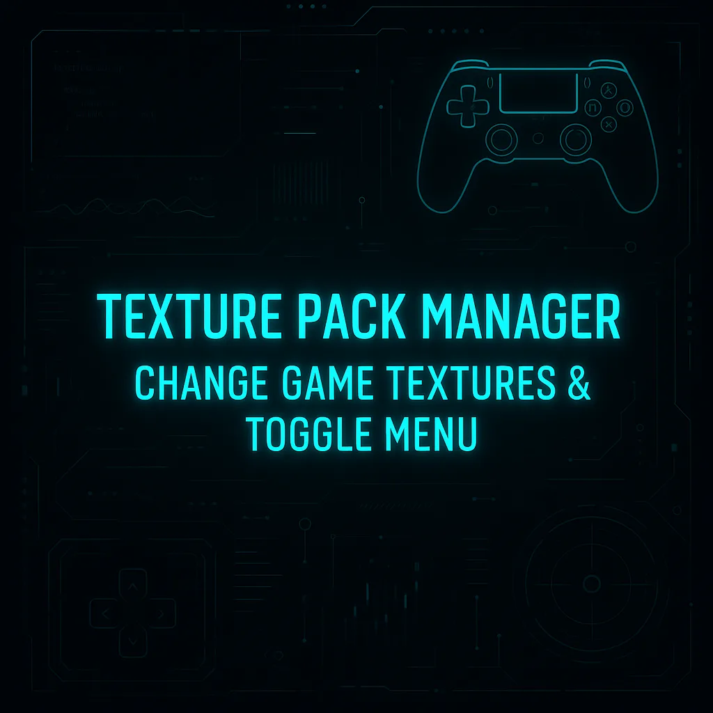 Texture Pack Manager | Change Game Textures & T...