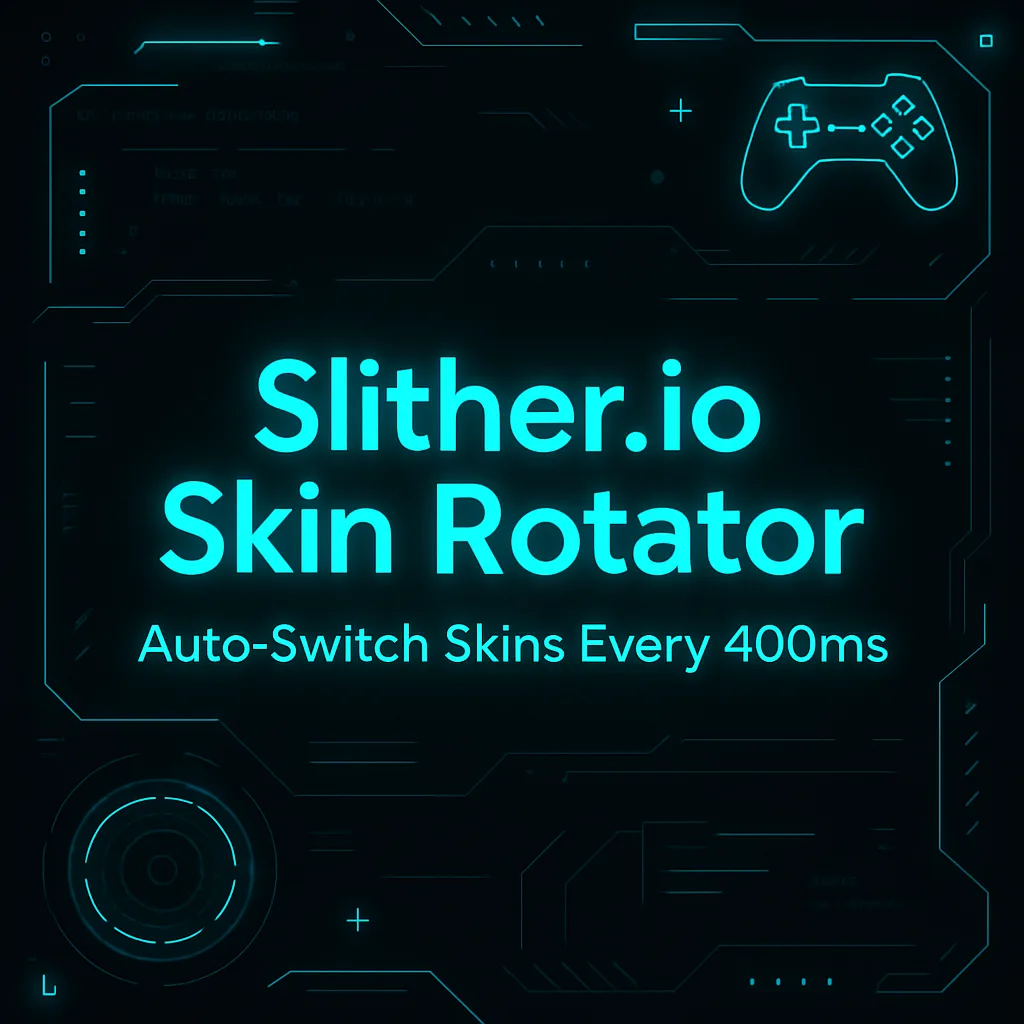 Slither.io Skin Rotator | Auto-Switch Skins Eve...