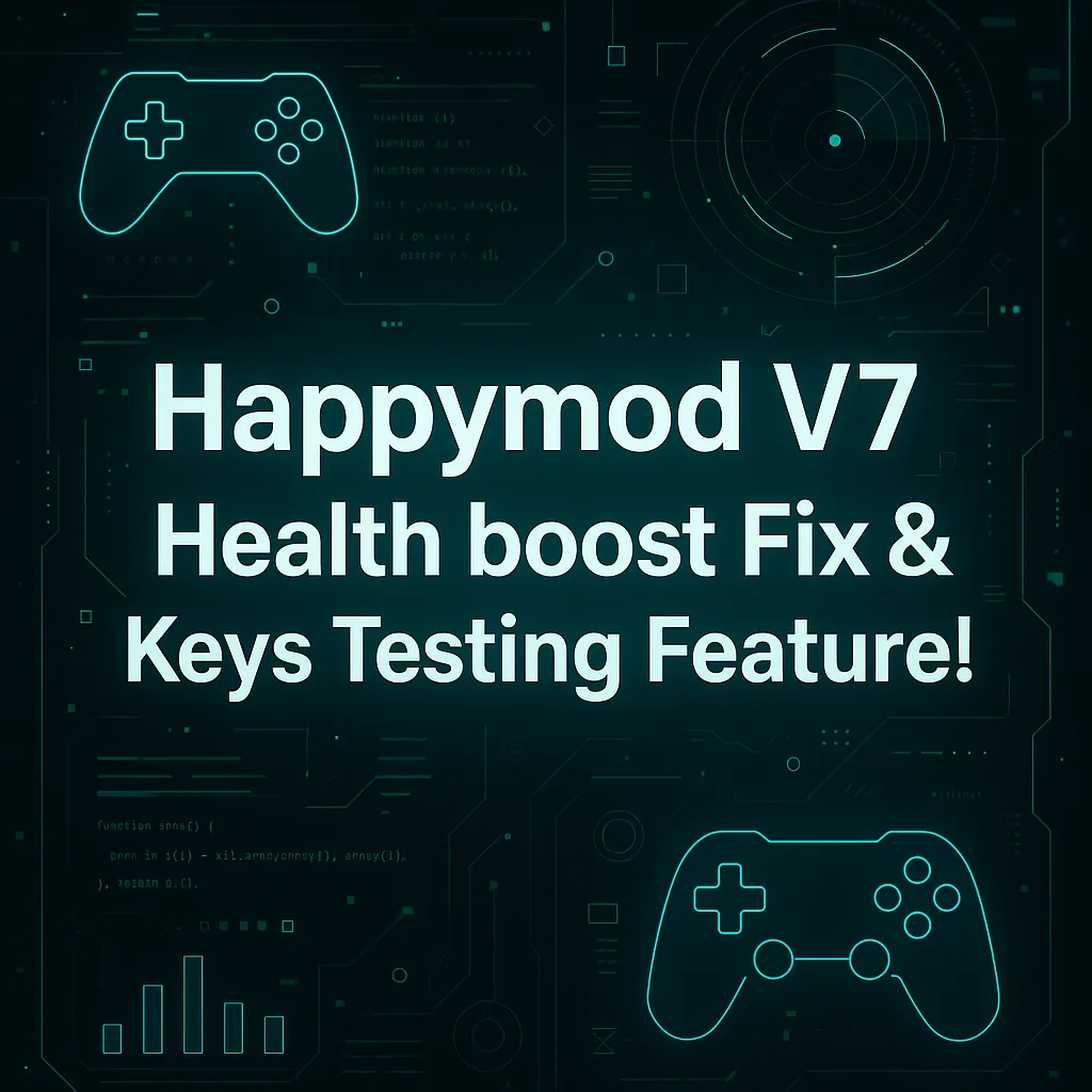Happymod V7 | Auto Heal Fix & Keys Testing Feat...