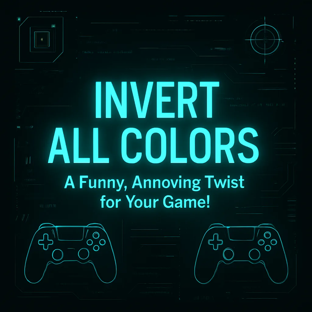 Invert All Colors | A Funny, Annoying Twist for...