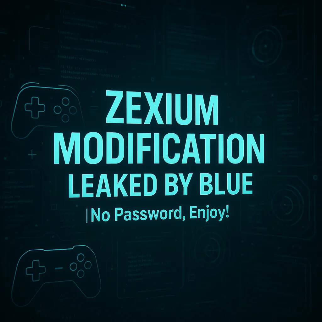 ZEXIUM MOD LEAKED BY BLUE Legend!! | No Passwor...