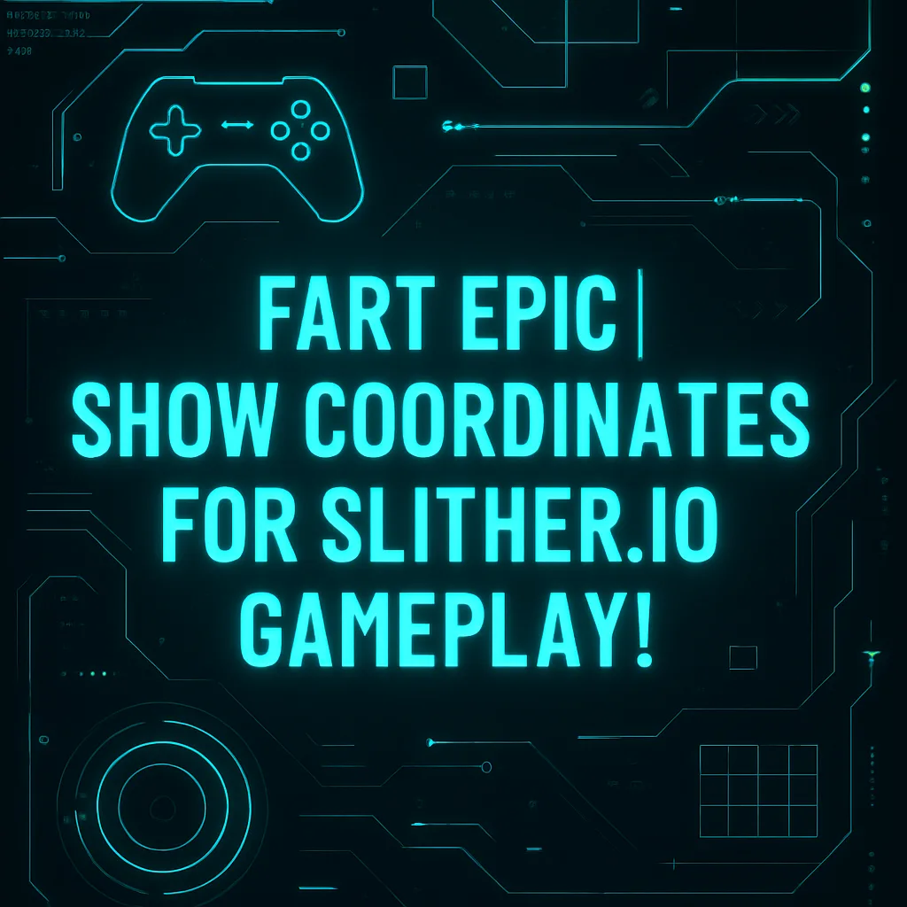Fart Epic | Show Coordinates for Slither.io Gam...