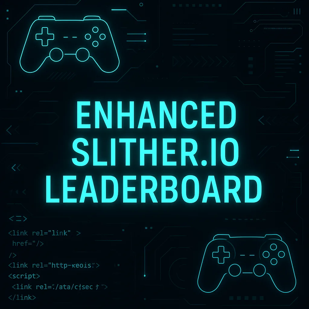 Enhanced Slither.io Leaderboard | View Your Dat...
