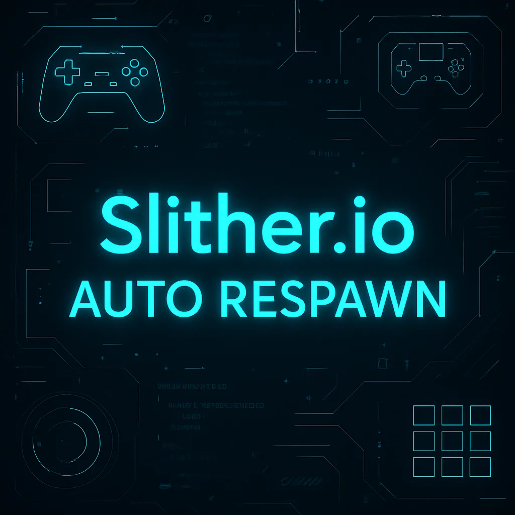 Slither.io Auto Respawn | Server Selector, Skin...