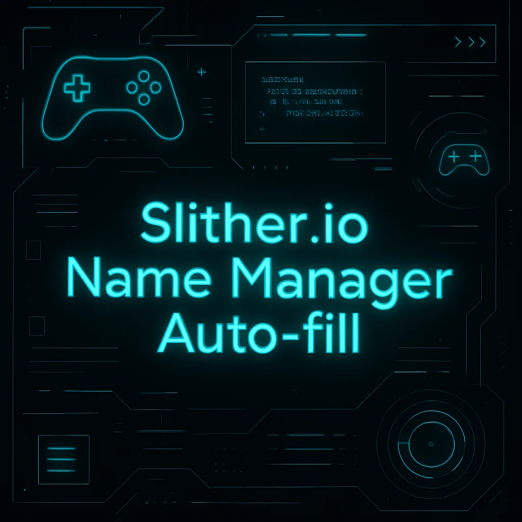Moomoo.io, Agar.io, Surviv.io Name Manager | Au...