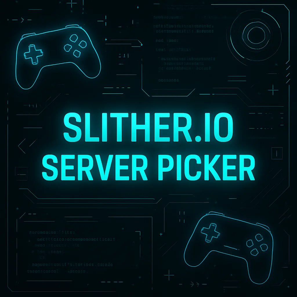 Slither.io Server Picker | Select Servers & Pla...
