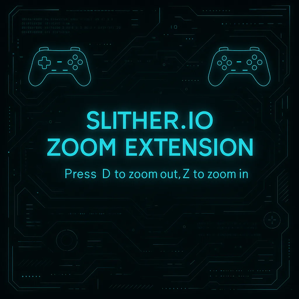 Slither.io Zoom Script | Press D to zoom out, Z...