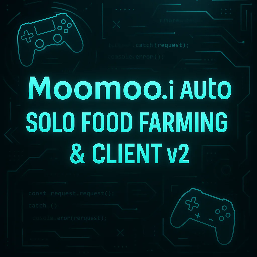 Moomoo.io Auto-heal | Solo Food Farming & Clien...